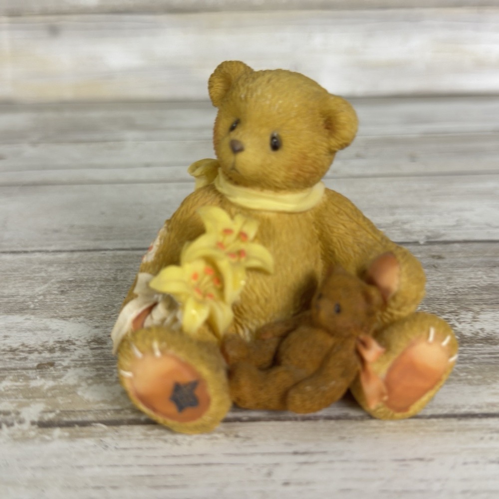 Cherished Teddies Lily Lilies Bloom With Petals Of Hope